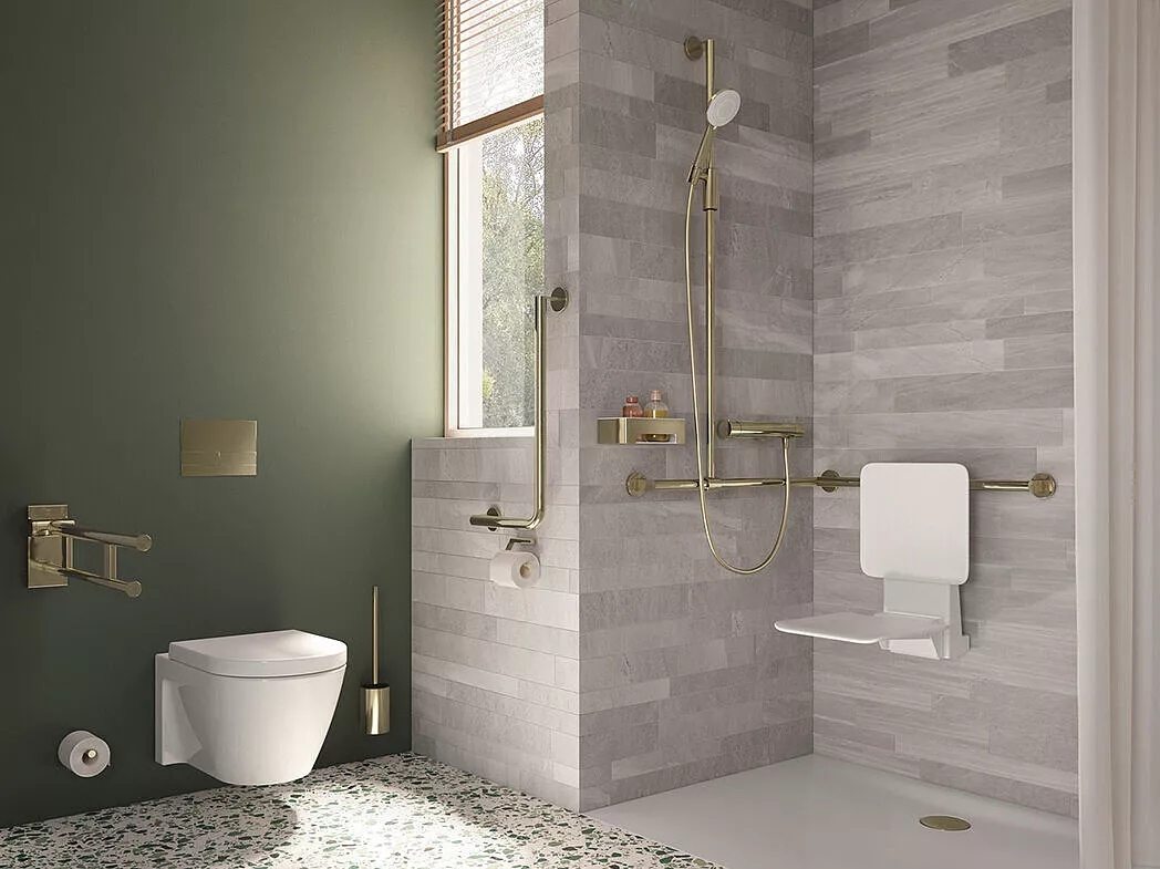 Dusche bodengleich HEWI