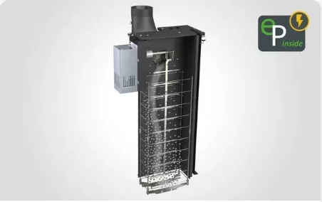 eP inside Elektrostatischer Partikelabscheider